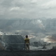 Young Andor looks at land mined by the Empire on his home planet